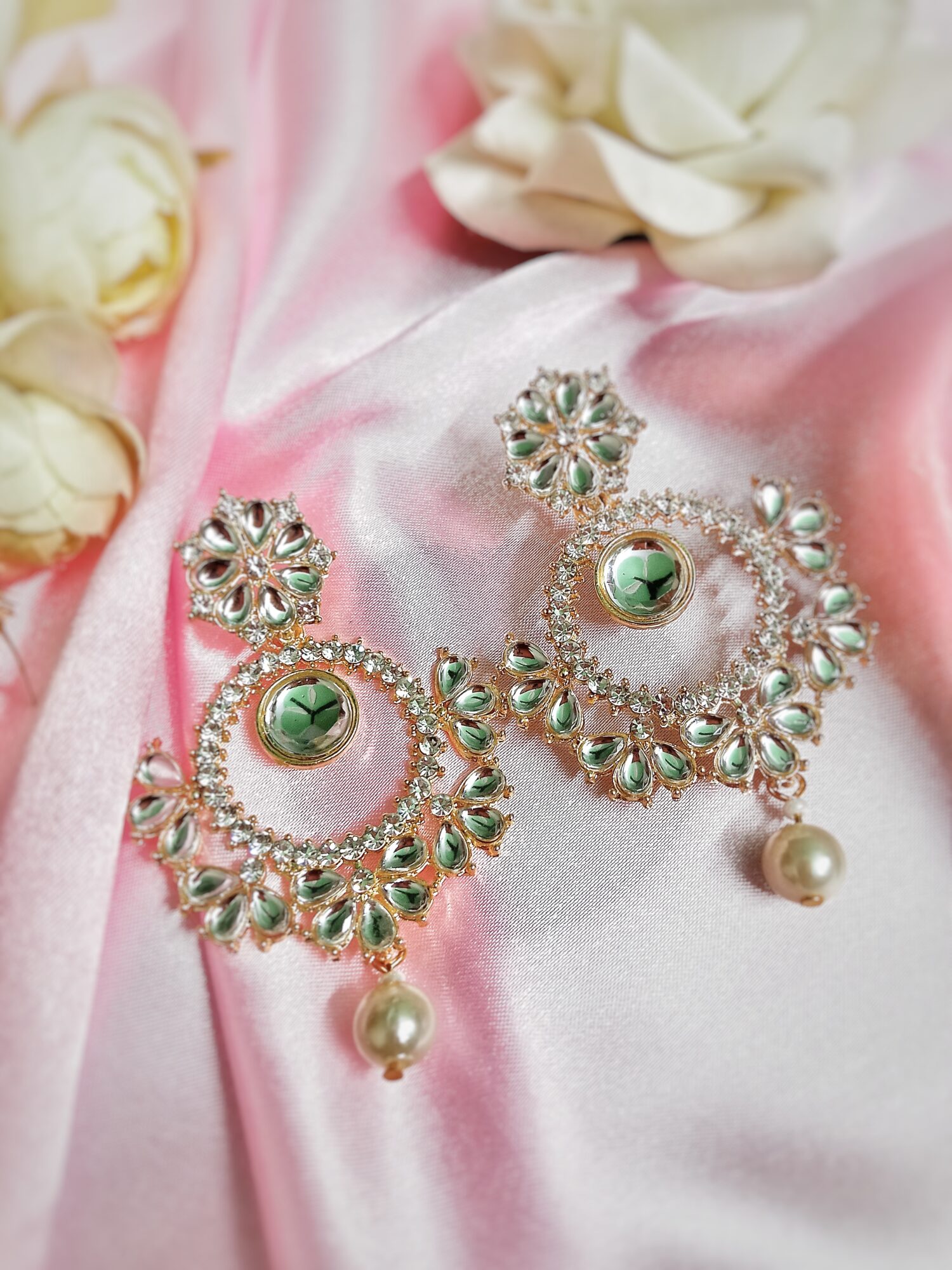 Adarah Kundan Earrings - Image 2