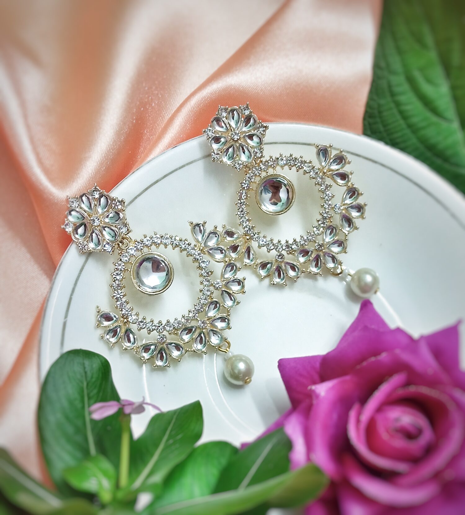 Adarah Kundan Earrings