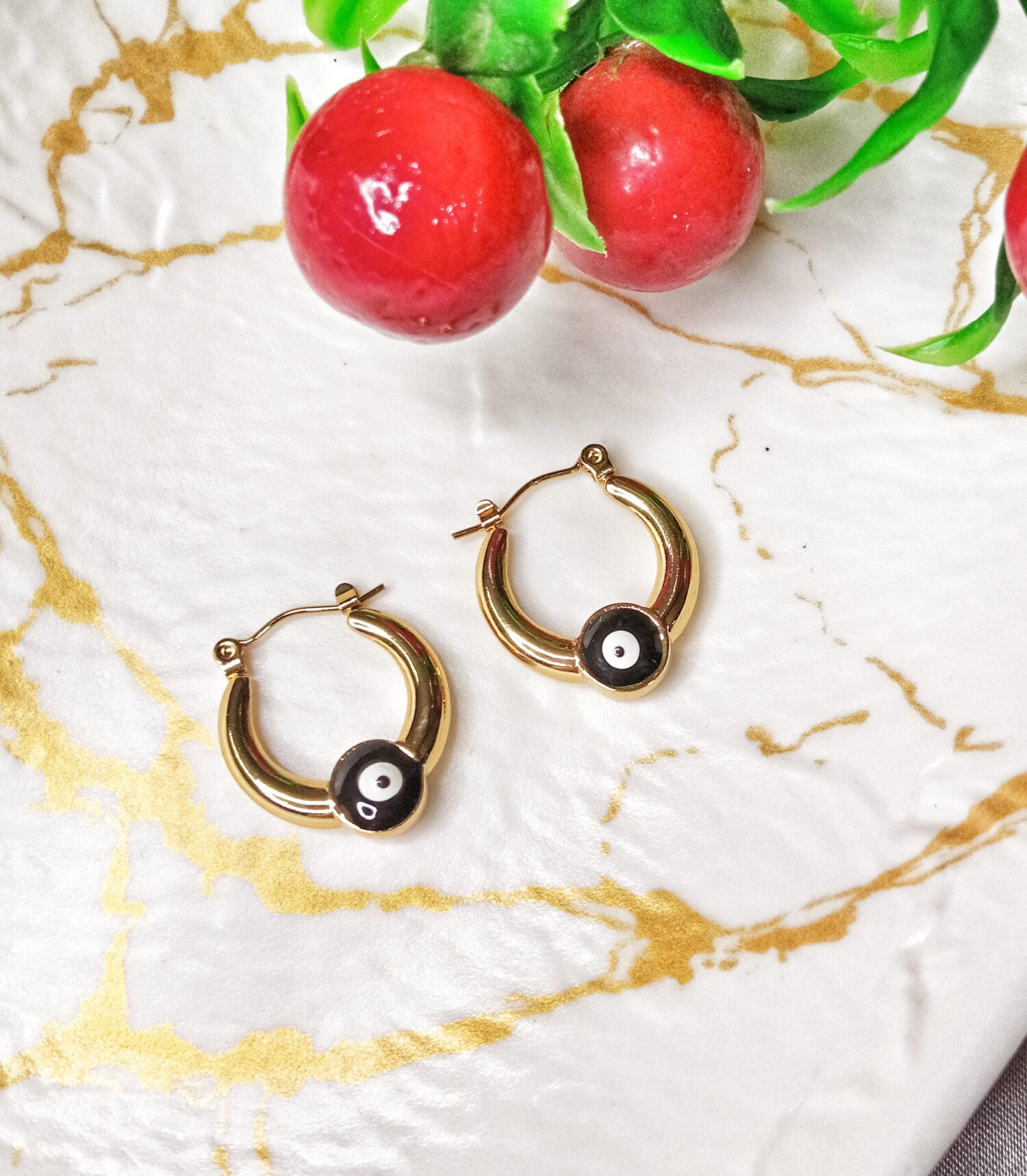 Evil Eye Hoops - Image 2