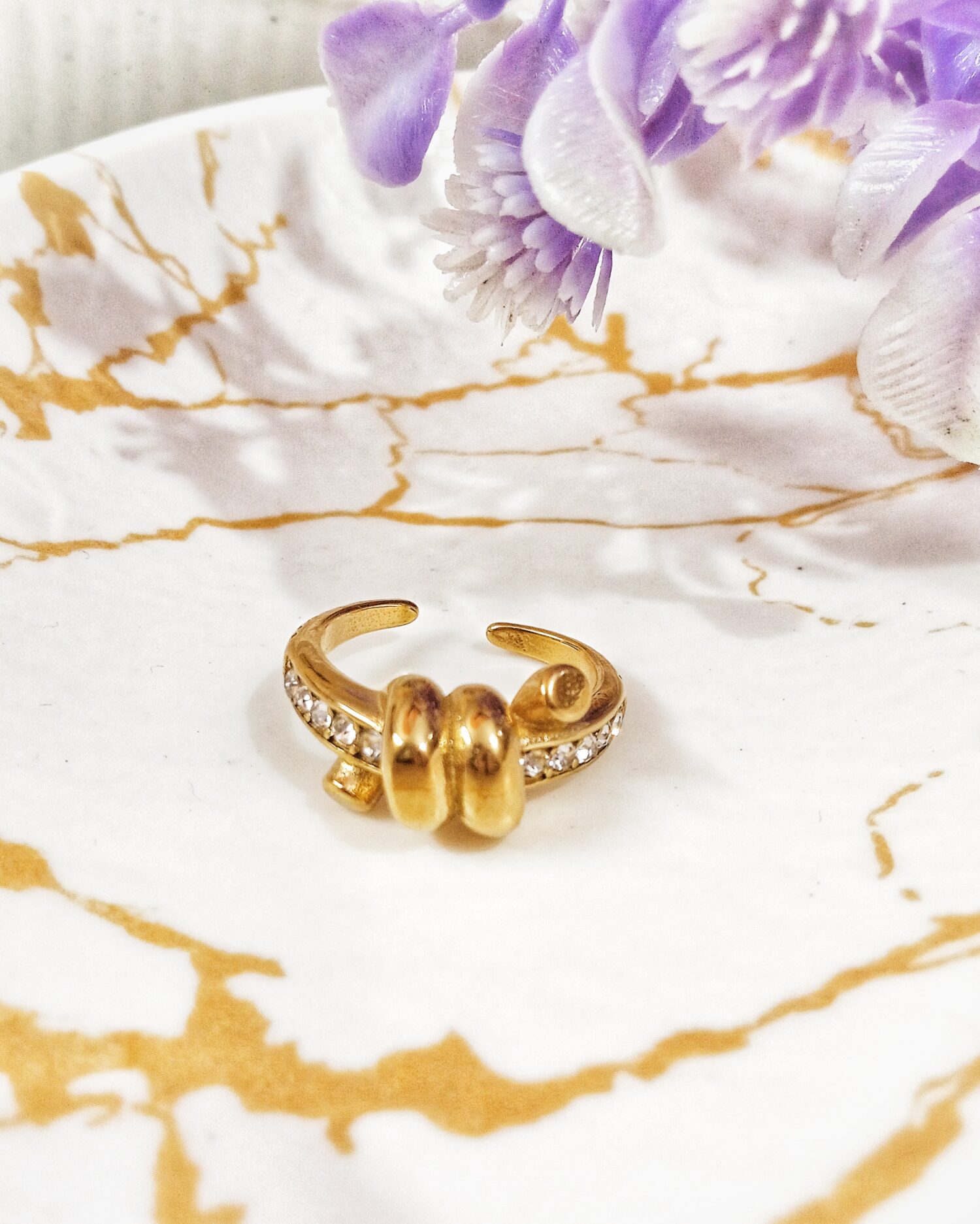 Lustre Knot Ring - Image 2