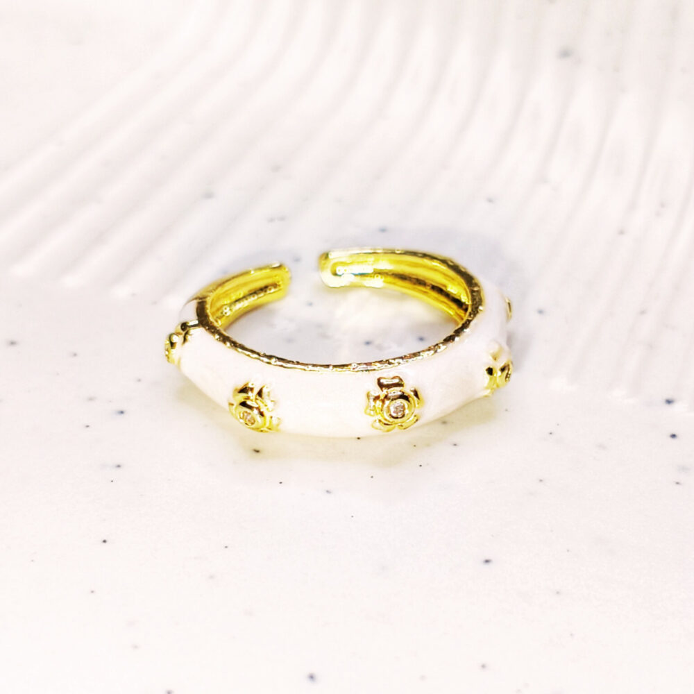 Ivory Bloom Ring